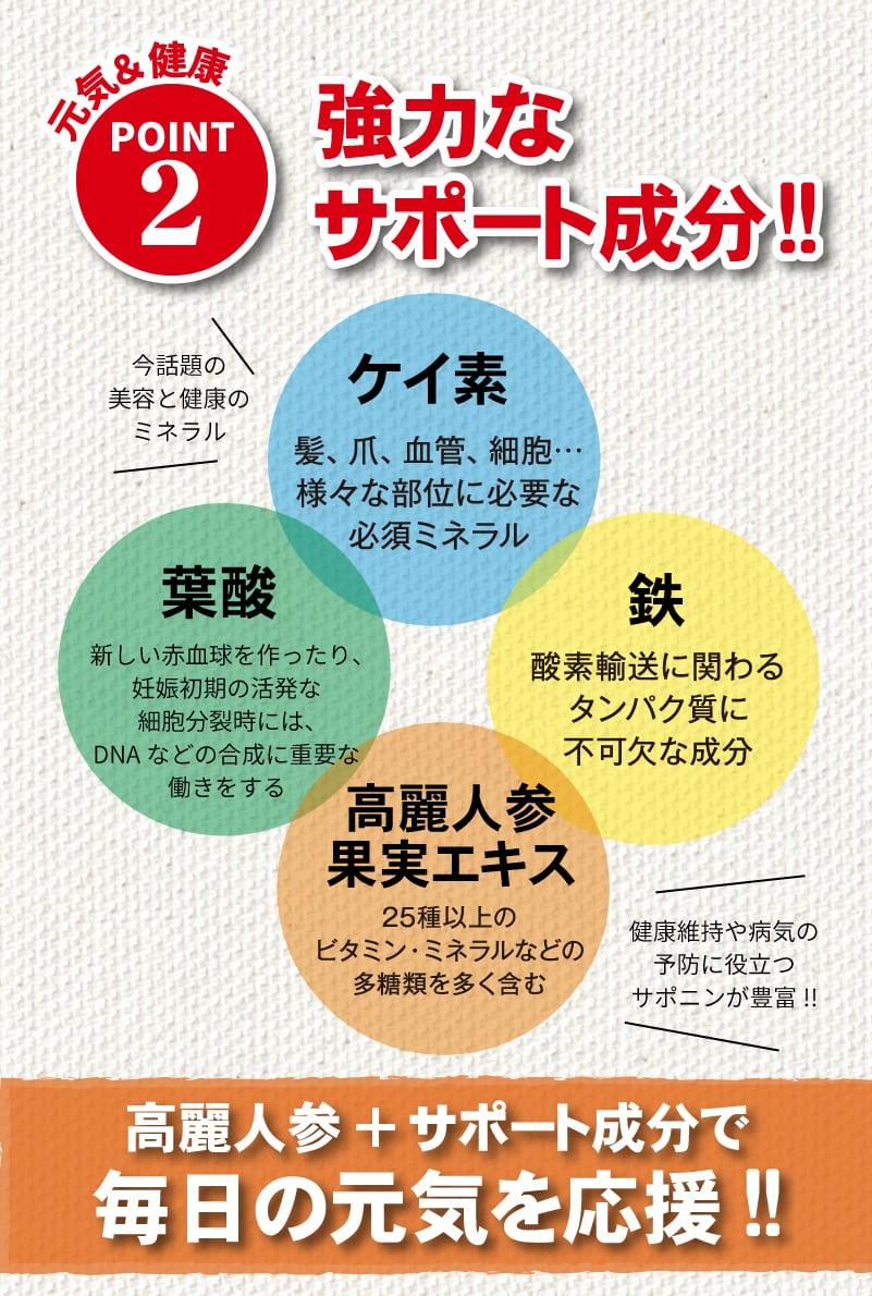 気元人参 720ml 凝縮された3種の人参の力がたっぷり 高麗人参エキス