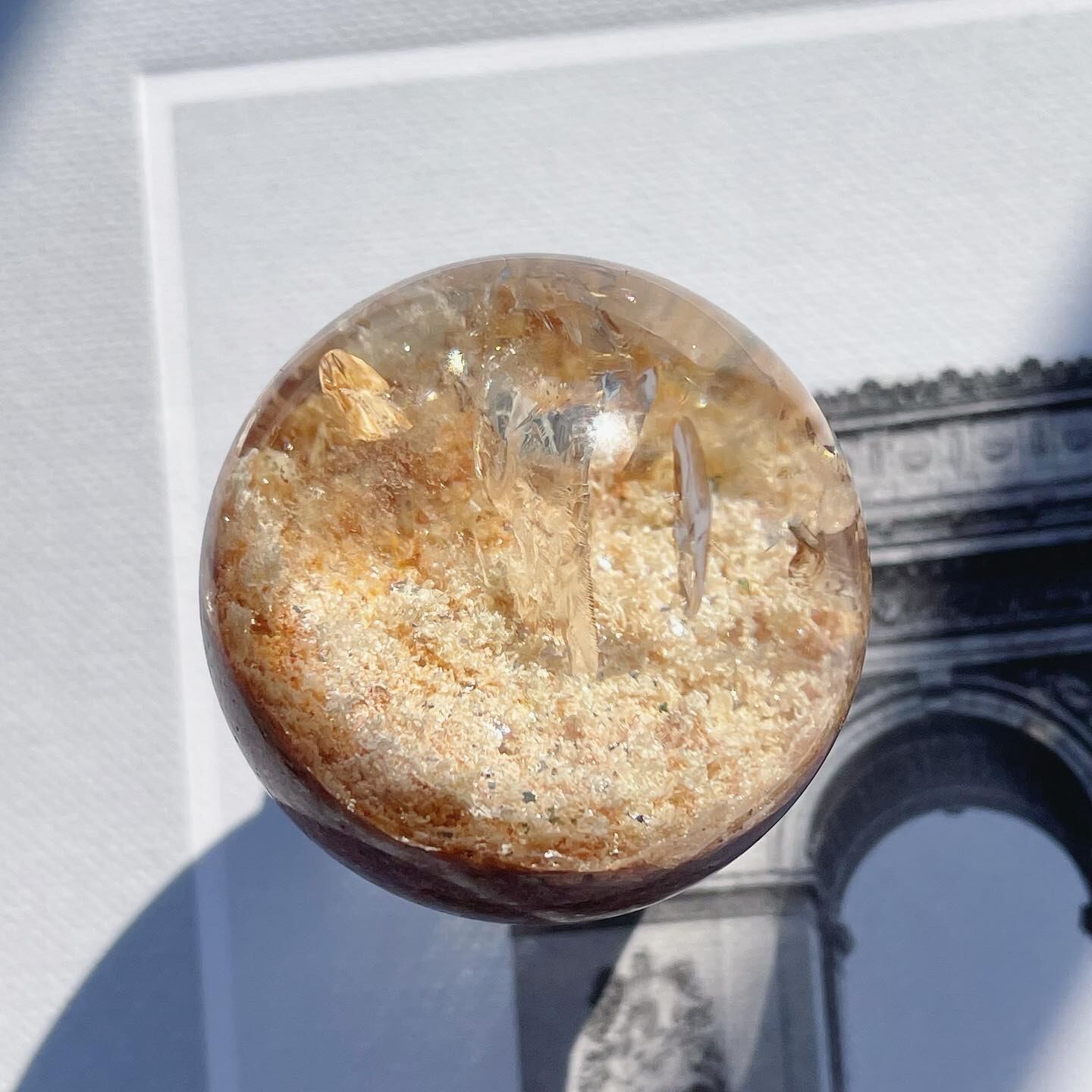 Another Planet (Garden Quartz Sphere 4)