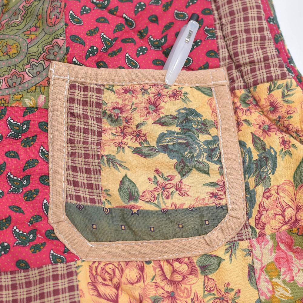 Remake ハンドメイド デザイン リメイク パッチワーク キルト ベスト