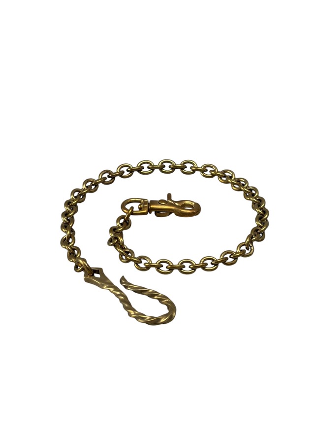 Vintage Brass Wallet Chain