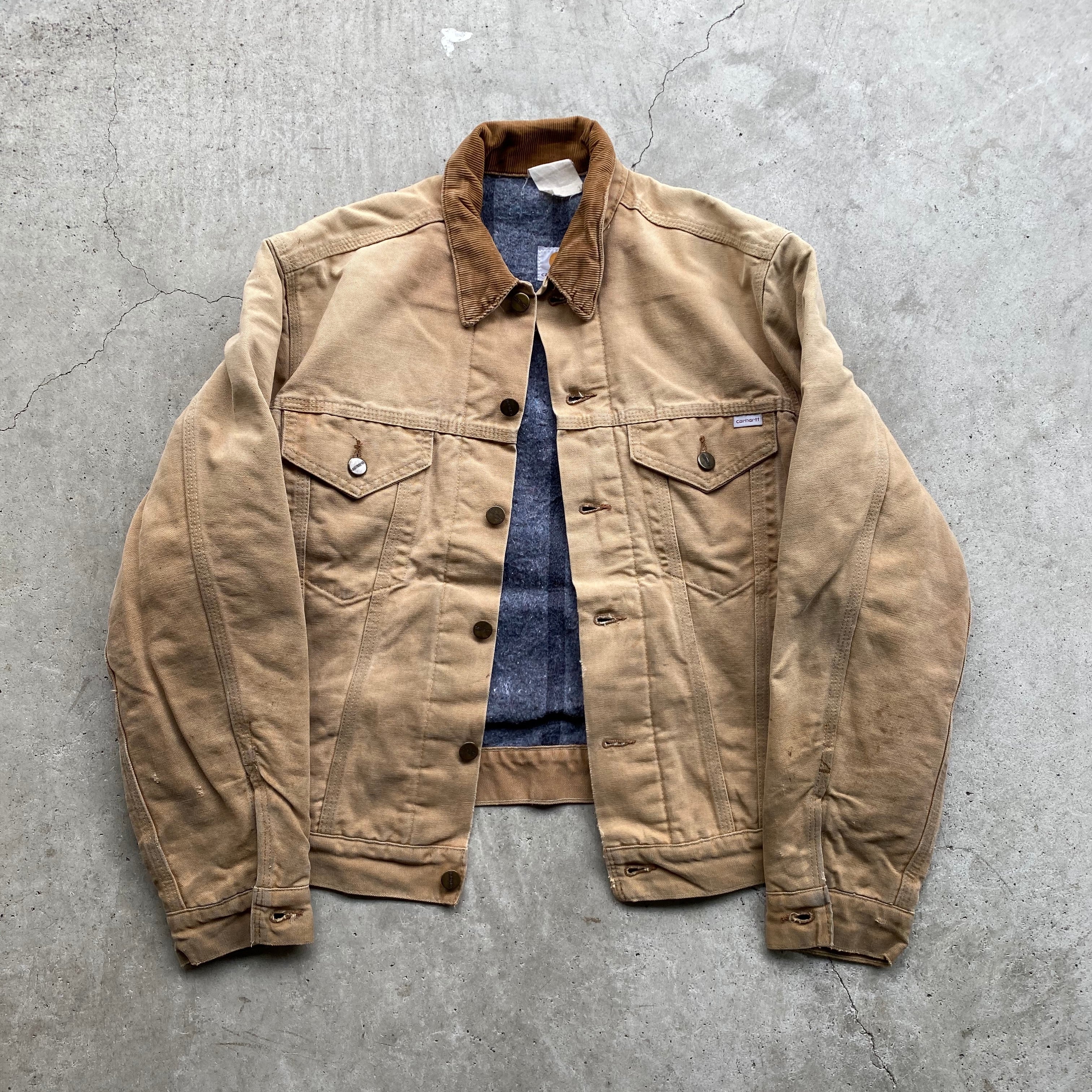 Carhartt カーハート ダック地 ブランケットライナー トラッカー ...