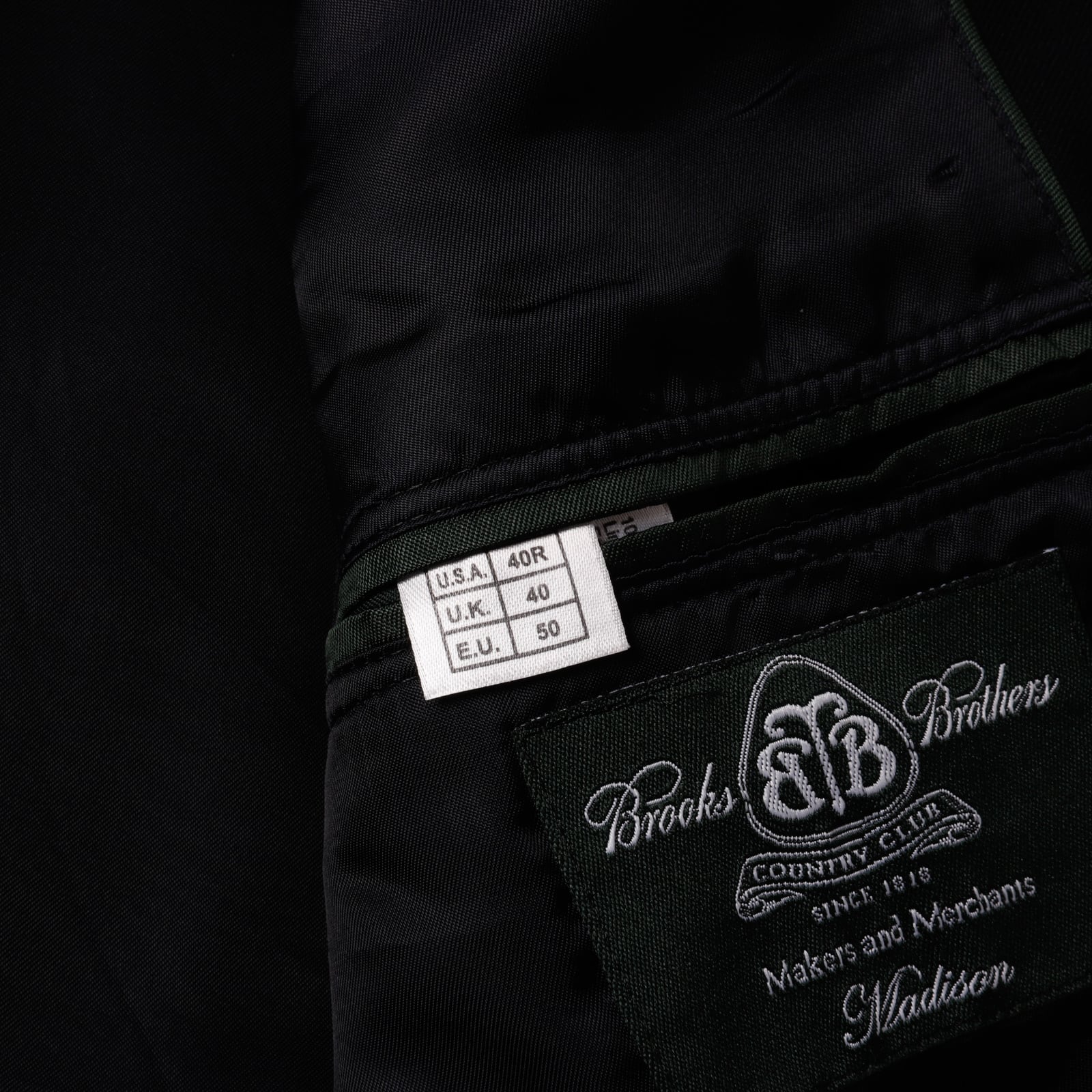 極美品】BROOKS BROTHERS SAXXON Navy blazer size40 Made in USA mint