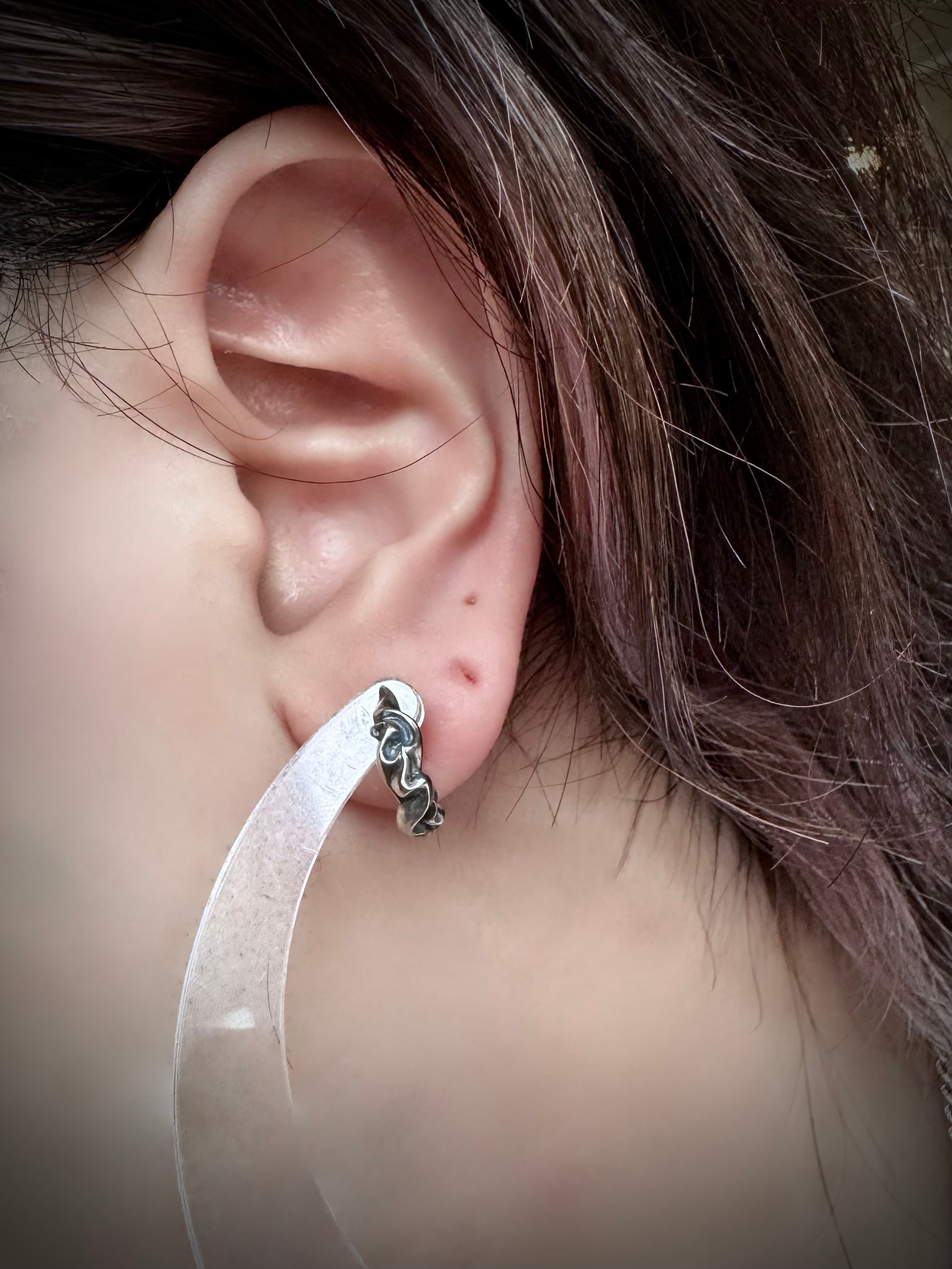 Rat Race Rise Flare Hoop Pierce S ライズフレアフープピアスS