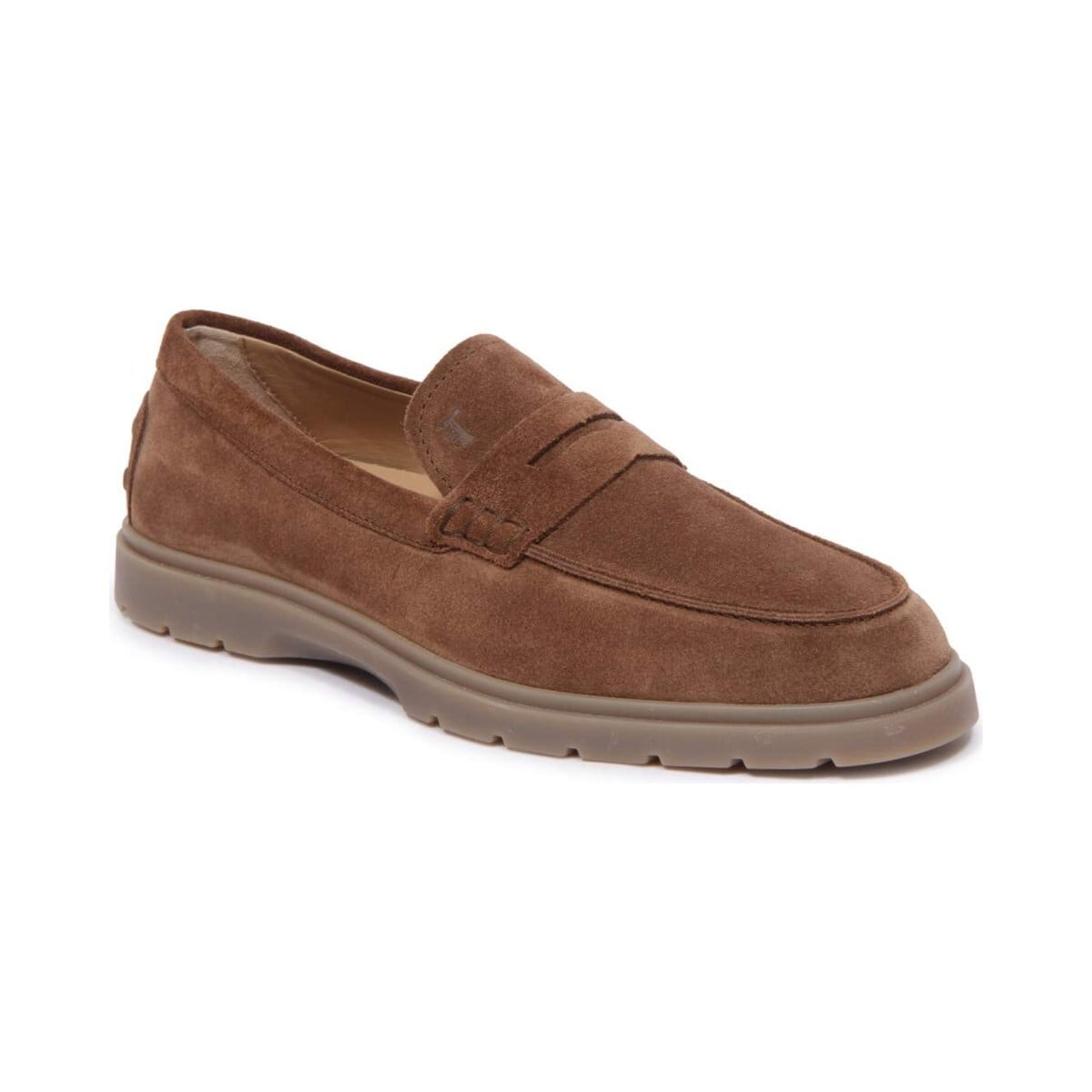 TOD'S トッズ メンズ ローファー スエード ブラウン