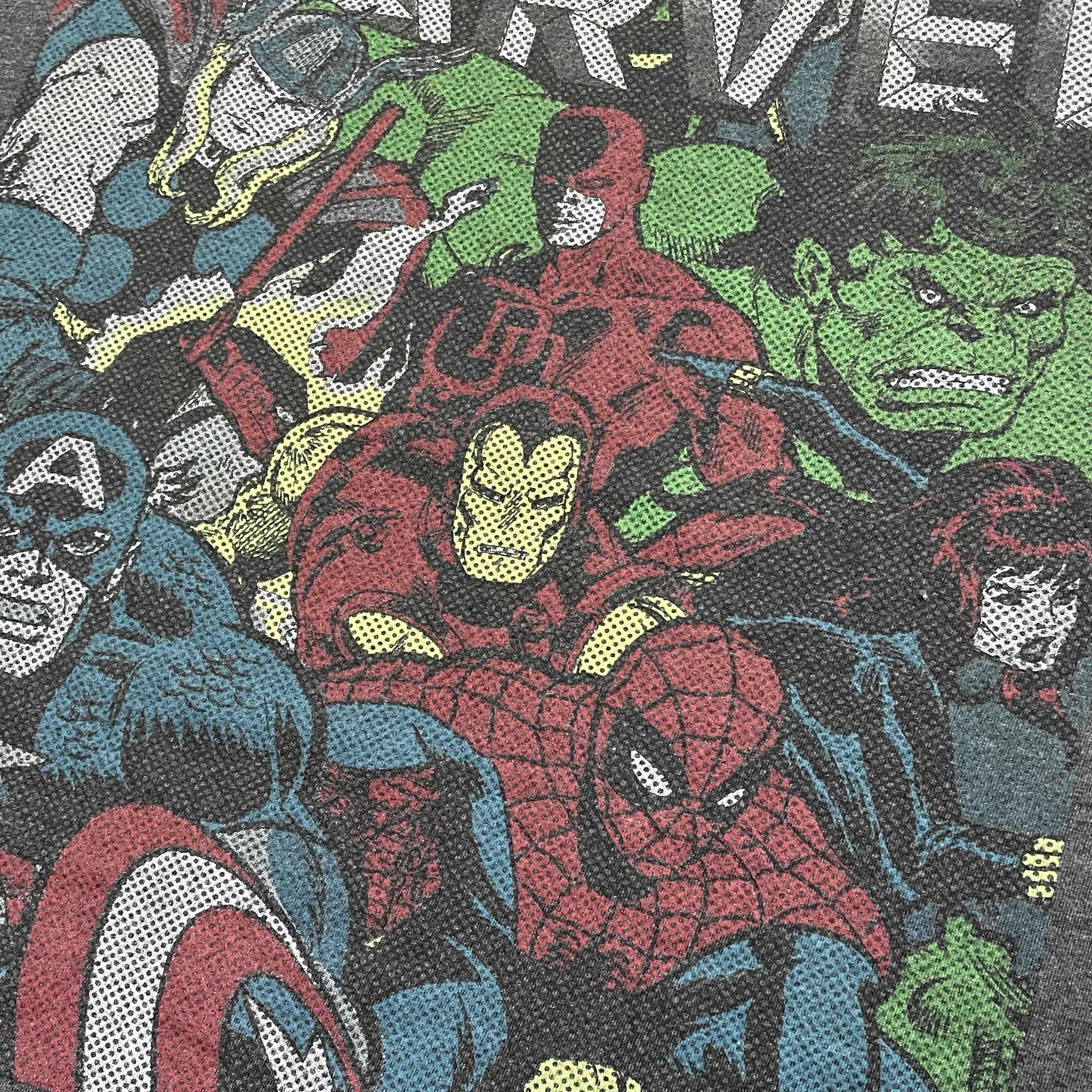 MARVEL】2XL ビッグシルエット ロゴ プリント オフィシャル 公式 T 