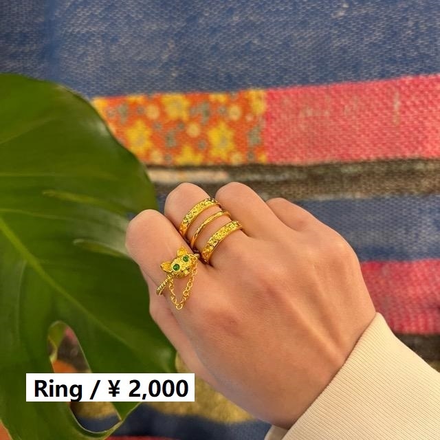 TOPANGA Jewelry 　サングラスキャットリング　10号　11号　