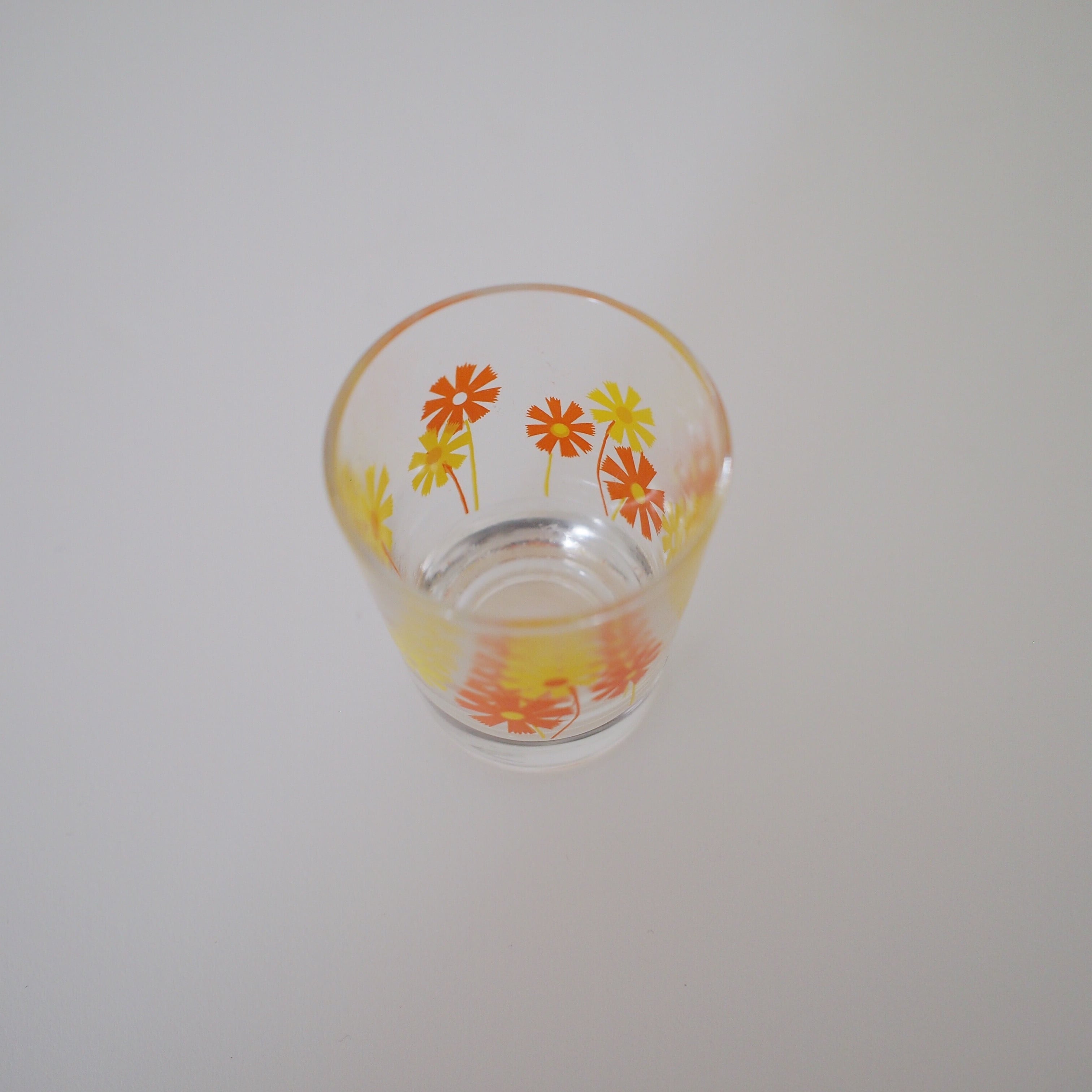 ホワイトエース W-65 1968年製　三星製作所　昭和　レトロ　花柄　対流型 6個セット】タイのレトロホーロー 花柄飾りボウル RABBIT BRAND〔約