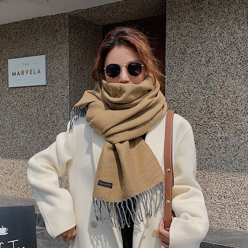 スカーフ オータムウィンター 大人ガーリー スウィート キュート カジュアル 秋物 冬物 ブラック・アイド・ピーズ987215659