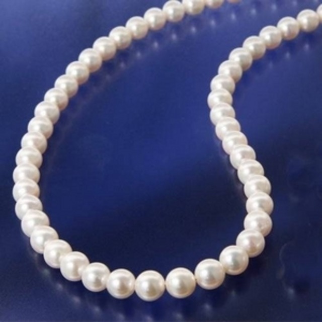 【鑑別付】花珠本真珠（あこや真珠） パールネックレス 7.0〜7.5mm パール 本真珠 ネックレス