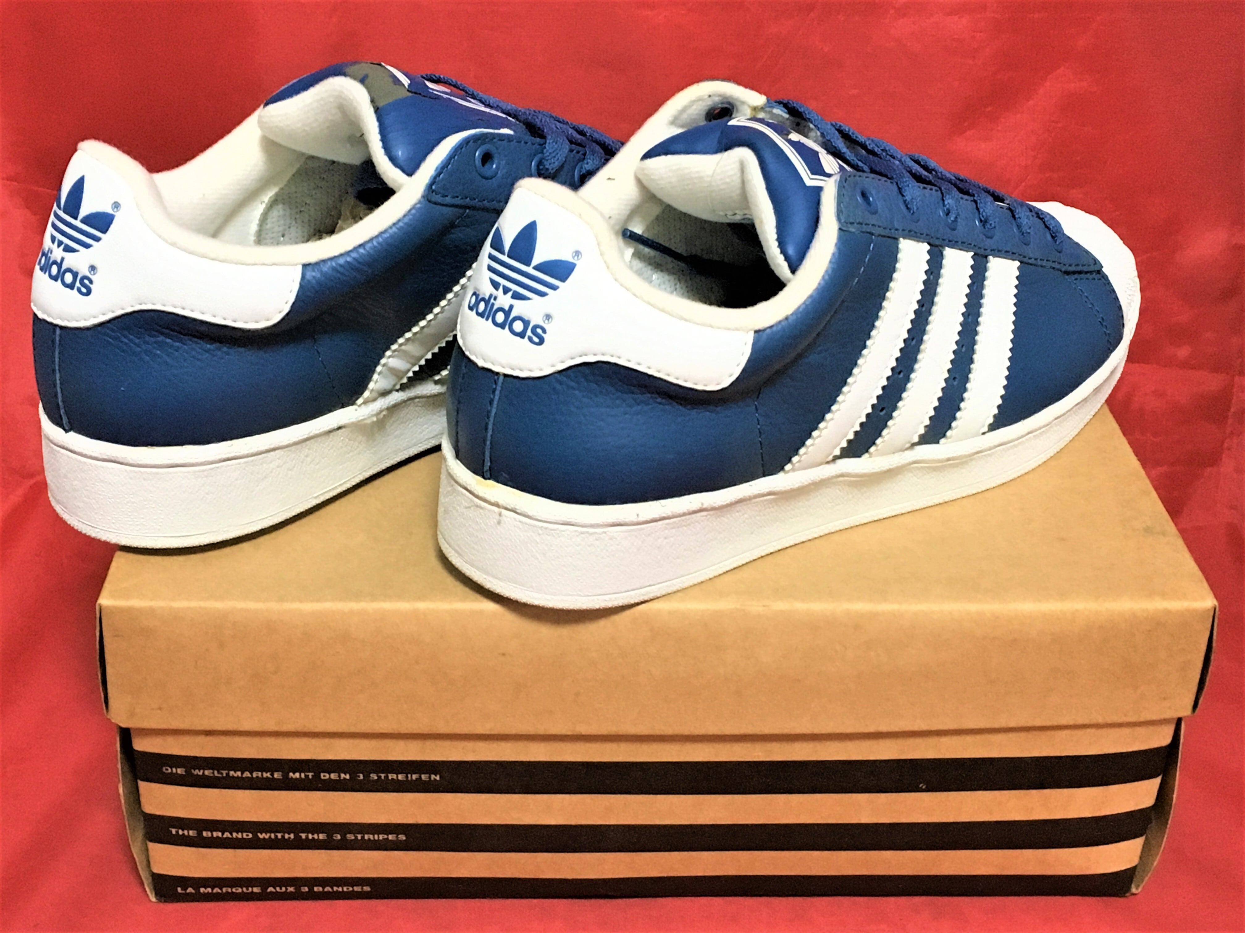 adidas（アディダス）SUPER STAR CVS（スーパースター）6 24cm 青/白