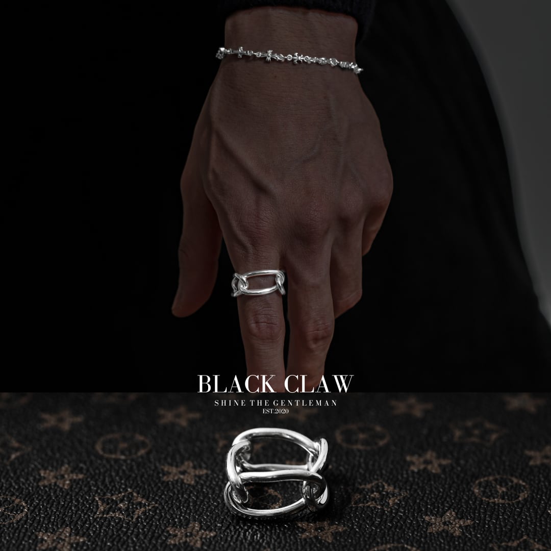 s925 Four Circles Ring