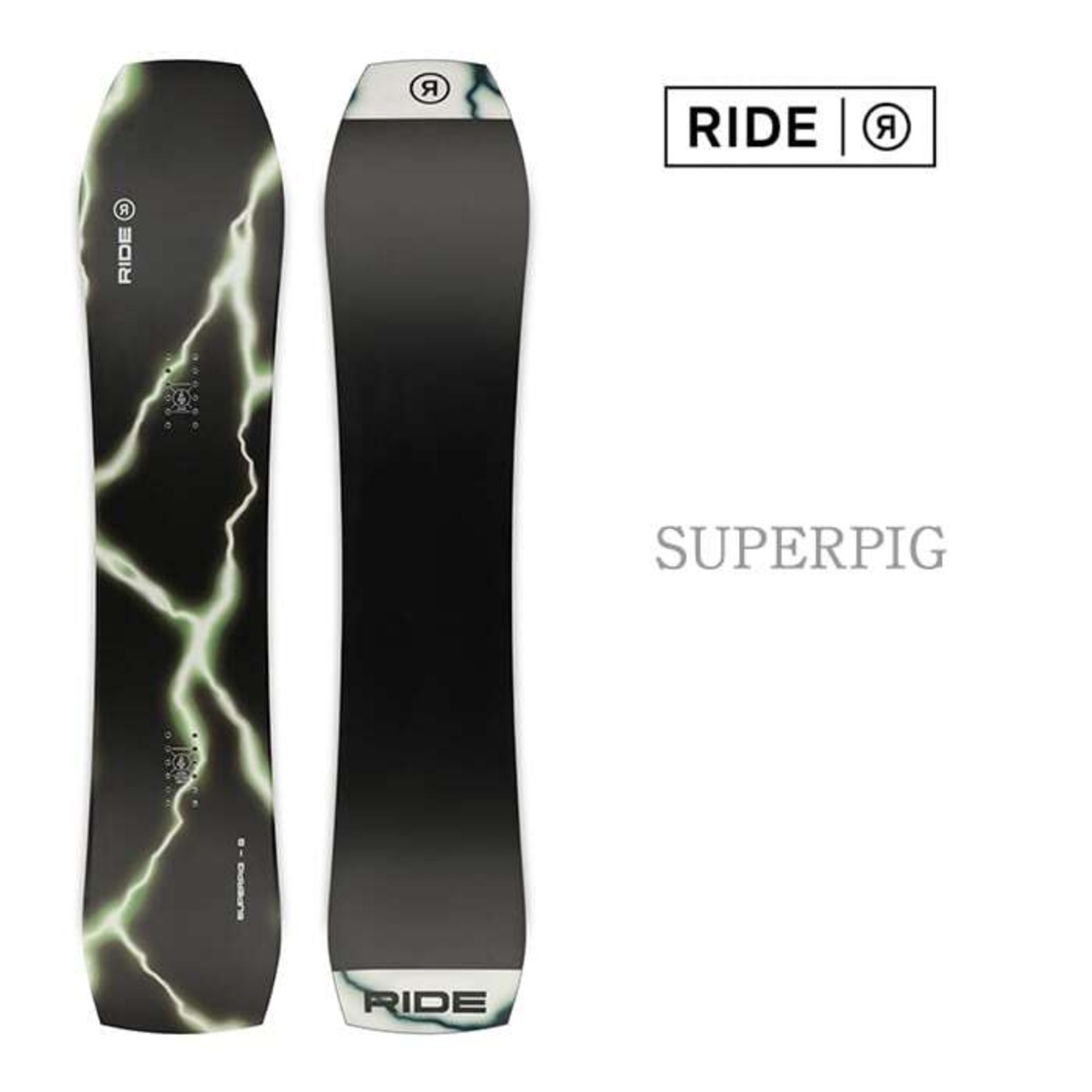 RIDE SNOWBOARDS 2024-2025 『 SUPERPIG 』 ライド スーパーピグ 