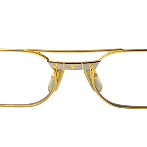 vintage Cartier double bridge glasses “Santos”