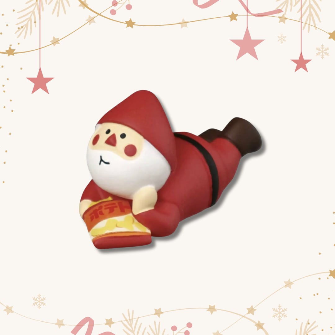 concombre｜コンコンブル｜ぽてちサンタ 猫雑貨 ねこ ネコ クリスマス ディスプレイ 収集癖 コレクション