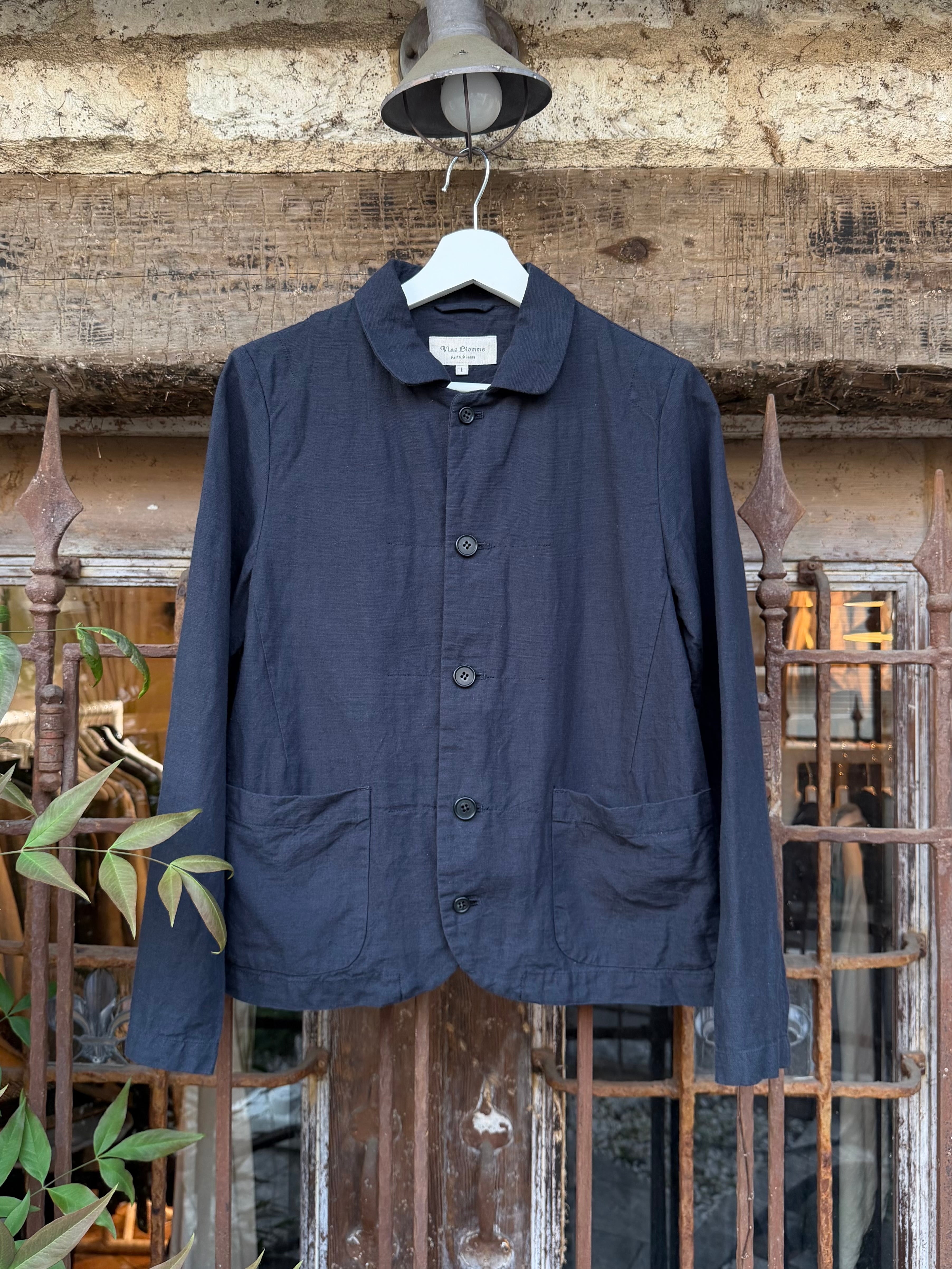 VLAS BLOMME 丨 LINEN COTTON RAMIE JACKET