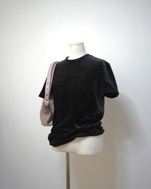 90s armani velour t-shirt