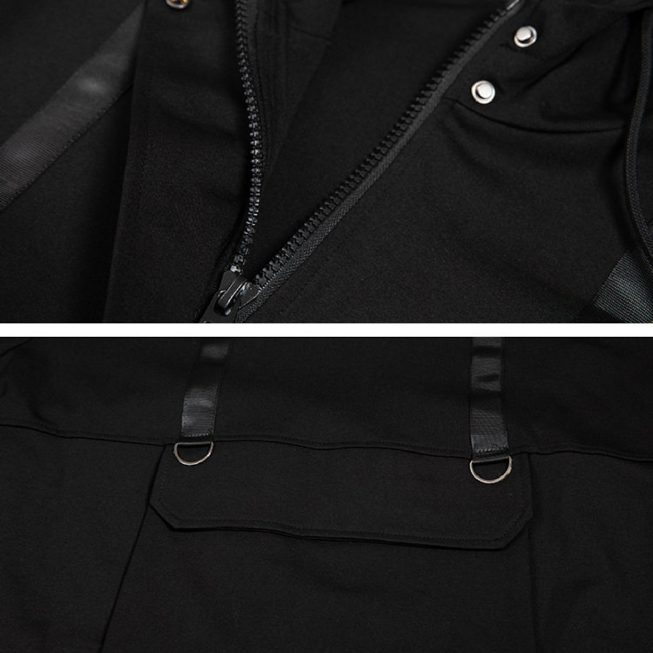 Short hooded jacket (ME176)