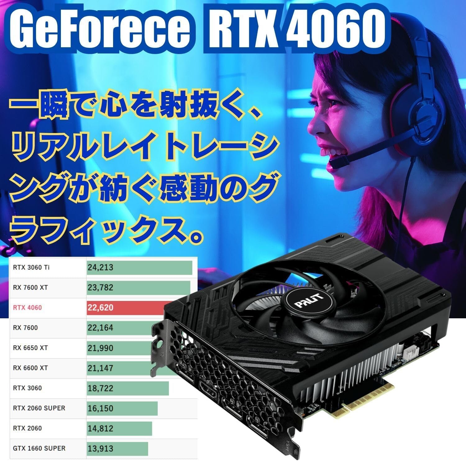 WaffleMK ジィストーム ゲーミングPC Corei5 12世代 GeForce 16GB