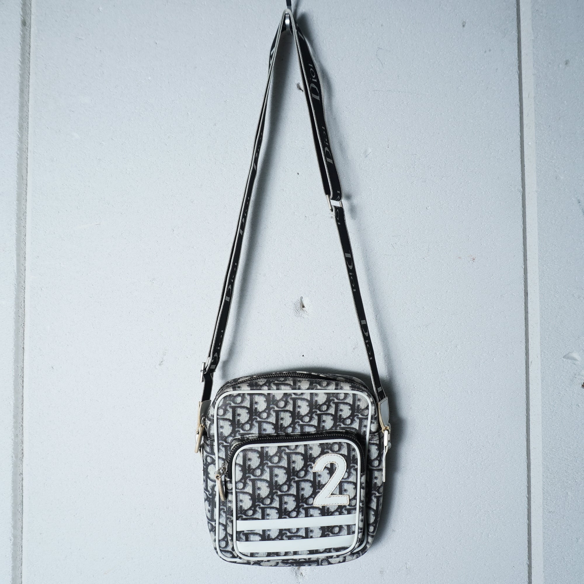 Christian Dior】クリスチャンディオール トロッター柄No.2ショルダー