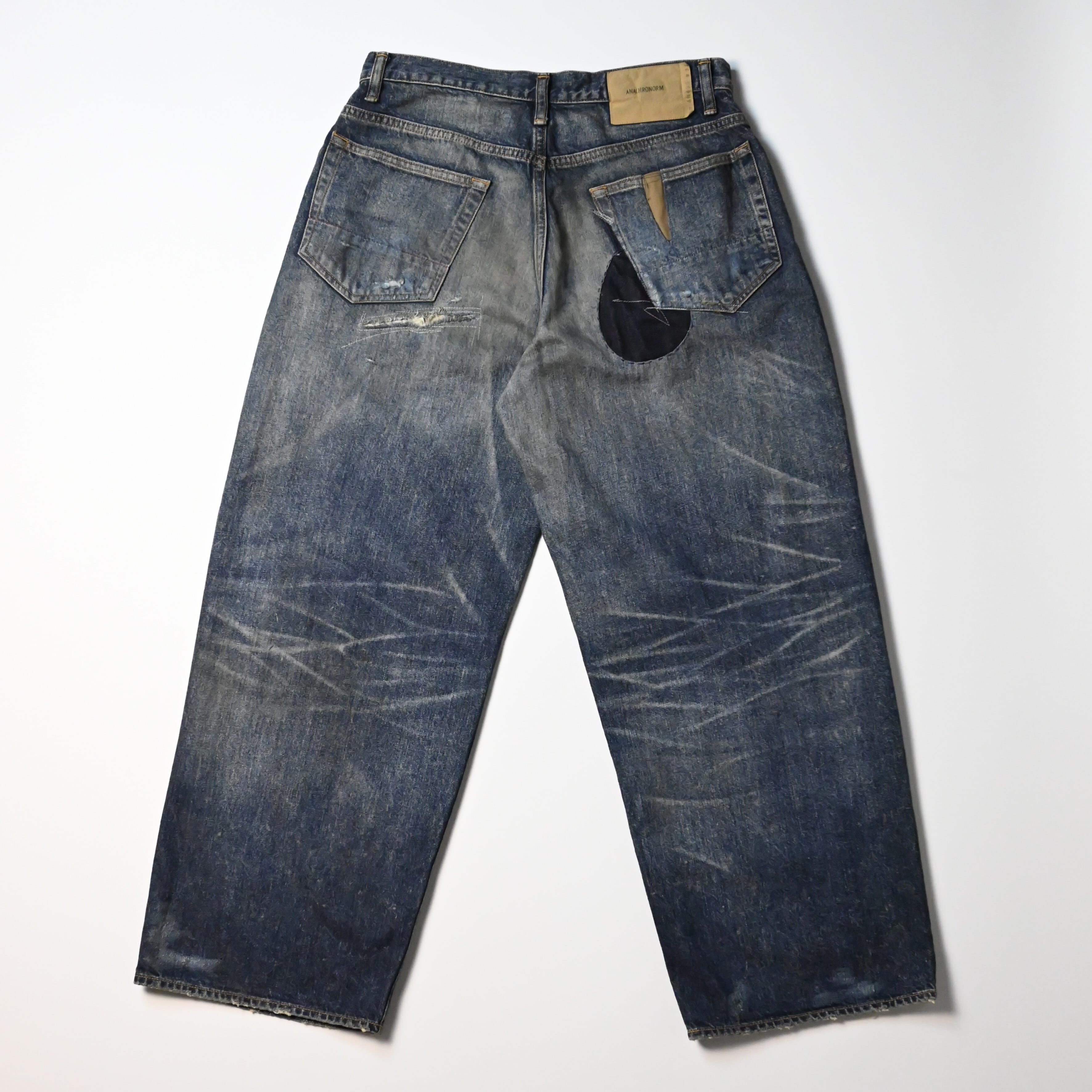 ANACHRONORM / REMAKED WIDE 5P DENIM PANTS | GANKO