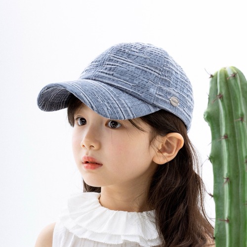 即納┊︎ラスト1点【wonny ribbon】Blue jean ball cap