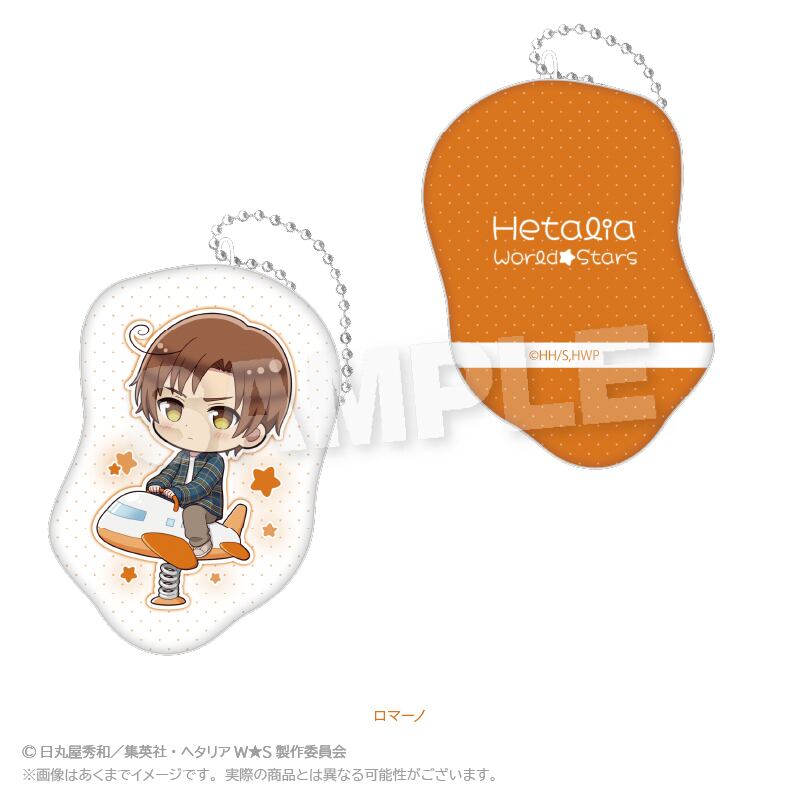 1月発売予定】「ヘタリア World☆Stars」ダイカットクッション