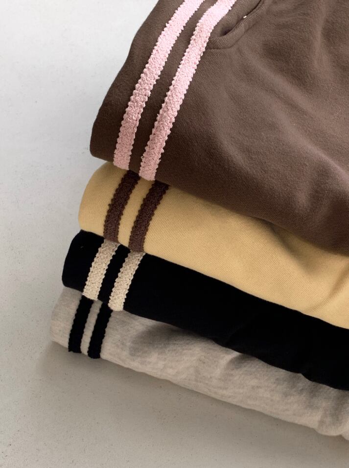 予約【DURANG RURANG】Ribbon Track Jogger Pants (4color)