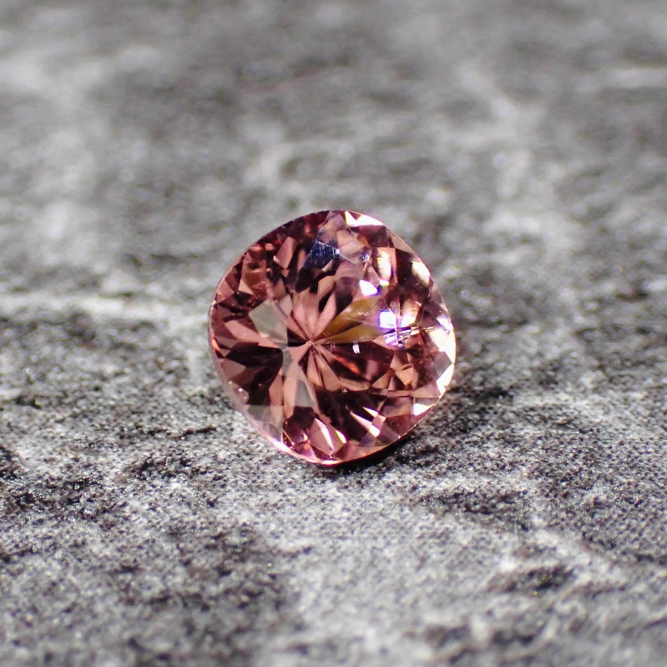 Red/Pink Zircon 5.8×5.8mm 1.29ct Cambodia | One Loose