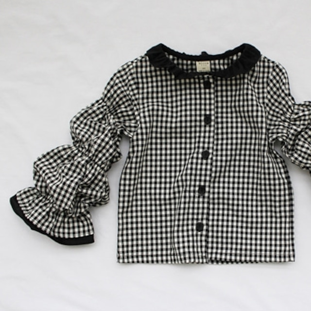 MICCA　Check Trio Blouse