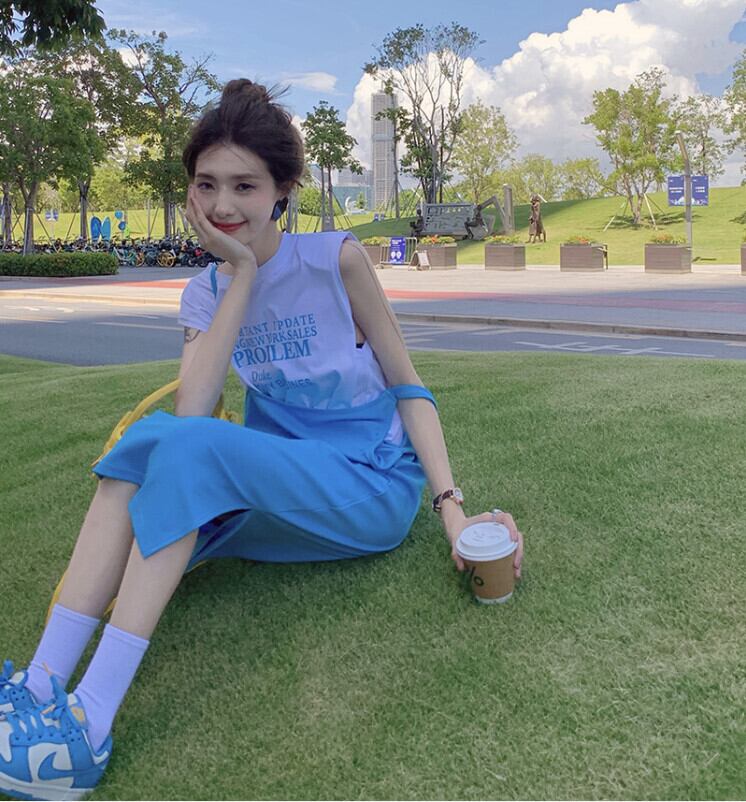 スタイルスタンダードサマーTシャツ スカート レトロ ストリート 夏物 モンロー34625091714