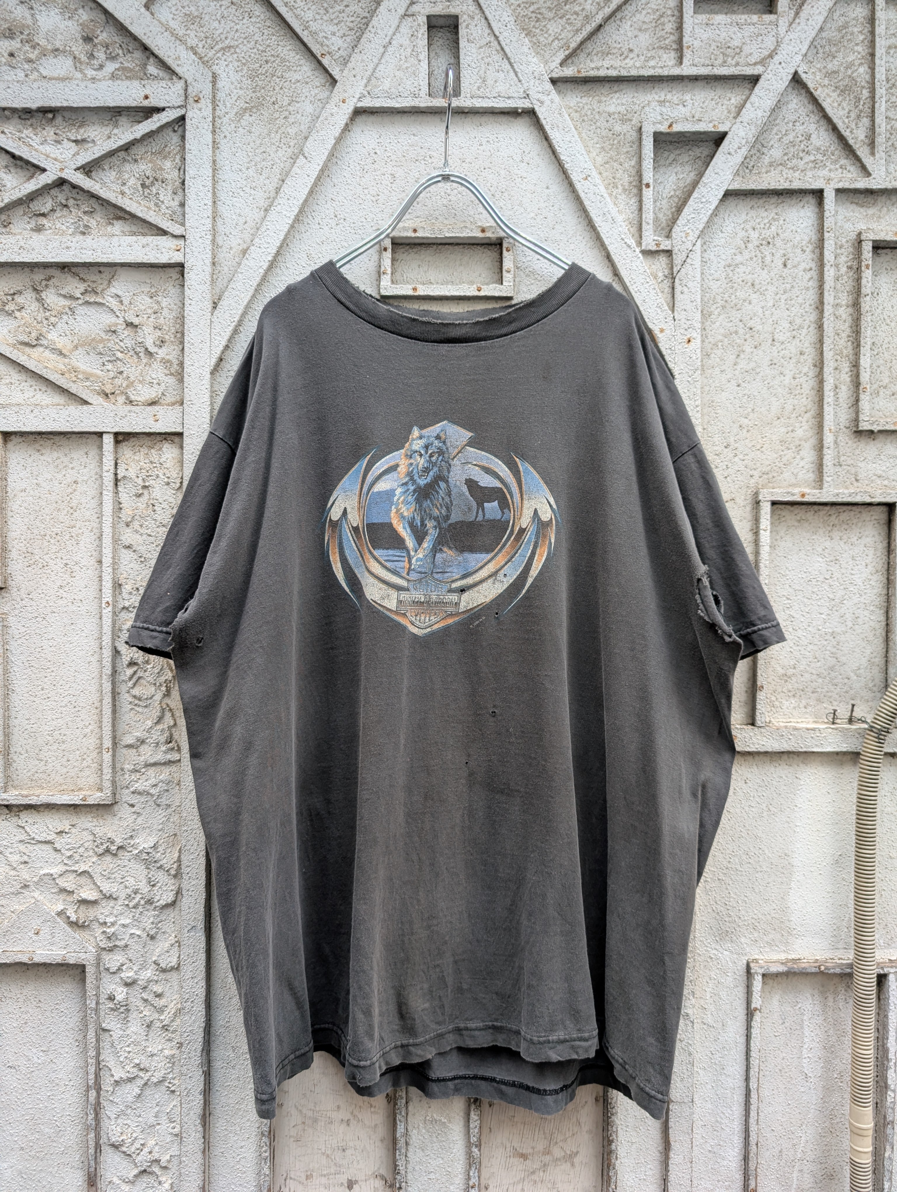 "HARLEY DAVIDSON" print tee