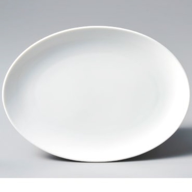 ﾀﾞｲｱｾﾗﾑ白中華 ﾒﾀﾌﾟﾗﾀｰ31㎝ [15872] 667-34-216 中華碗・皿