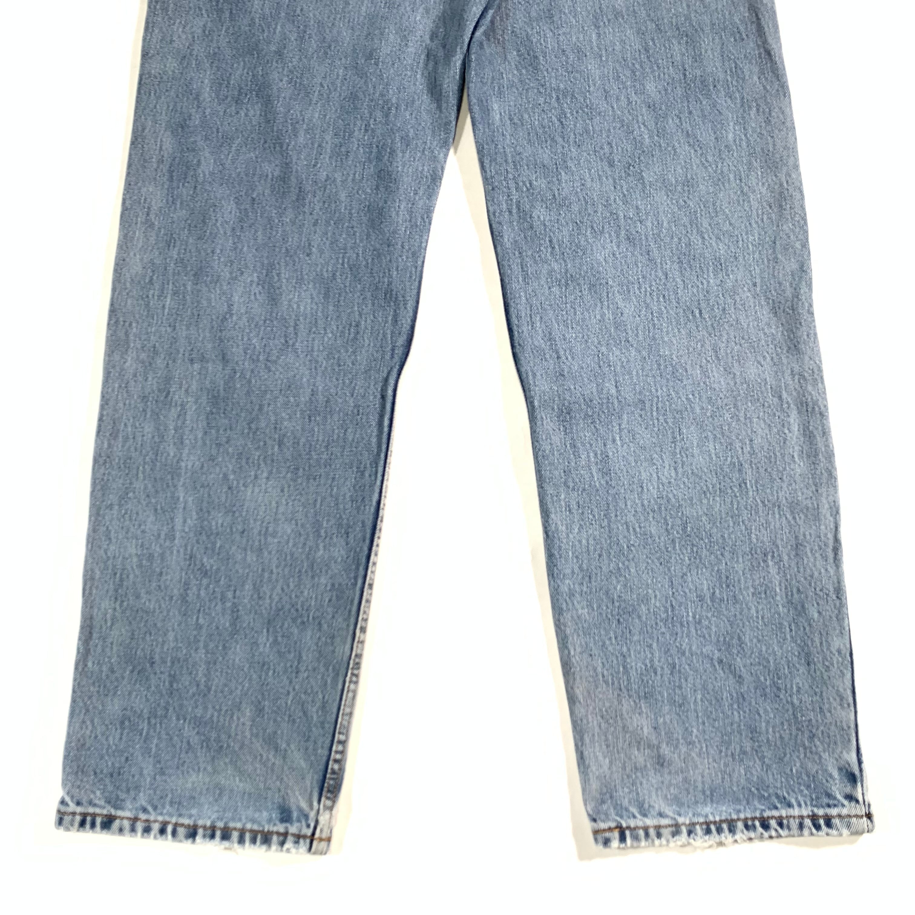 90's Levi's 550 Mexico ストレートデニム ライトブルー