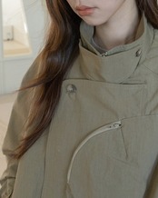 Open Color Long Sleeve Oversized Jacket    L0024