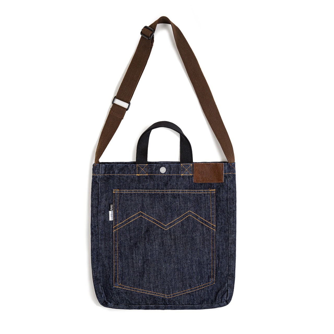 Denim Square Shoulder Bag / デニム スクエア ショルダー バッグ