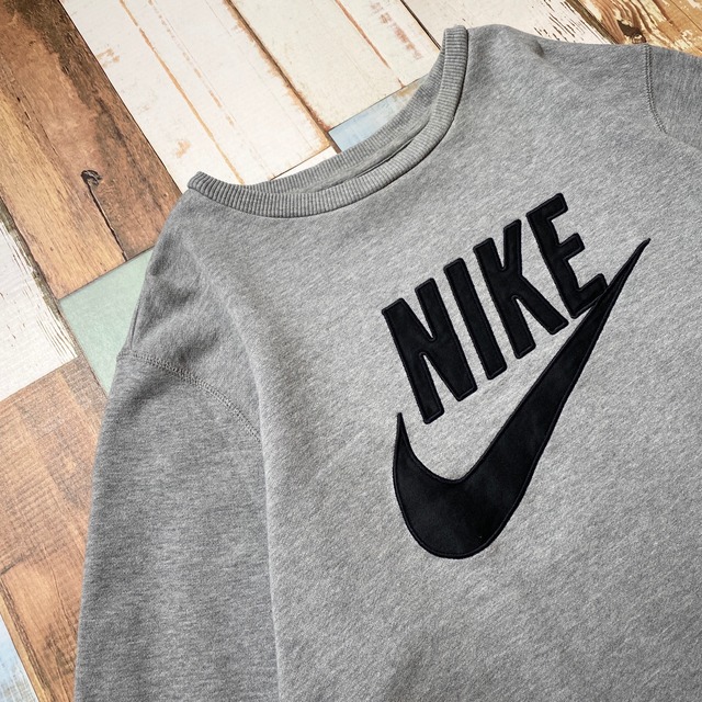Nike 刺繍 ビッグロゴ スウェット スウォッシュ ワッペン Xl Furugi屋ut