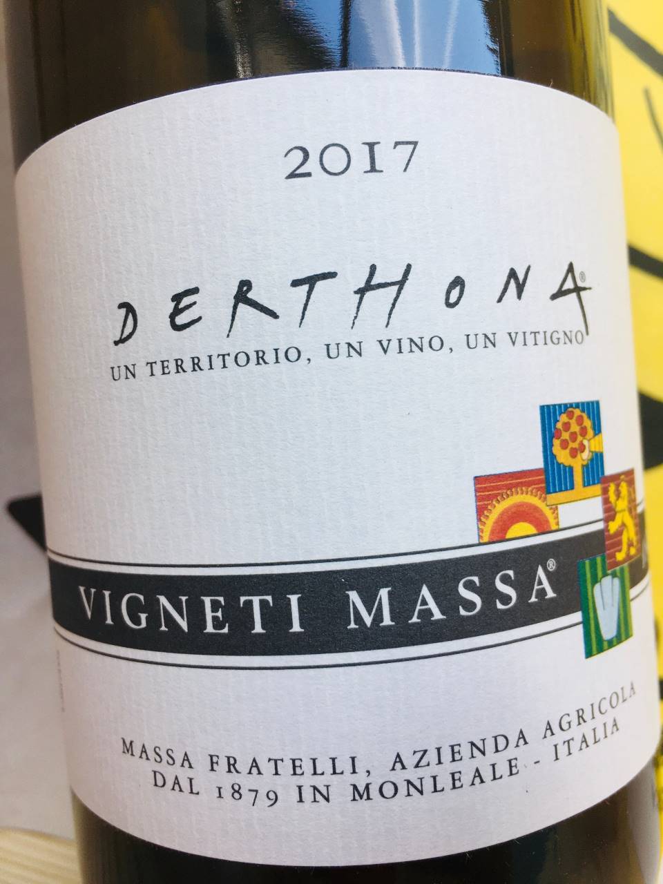 ティモラッソ デルトーナ　2021　ヴィエニェーティ・マッサ　白ワイン　