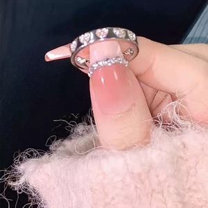 【お取り寄せ】ハートジルコニア シルバーリング