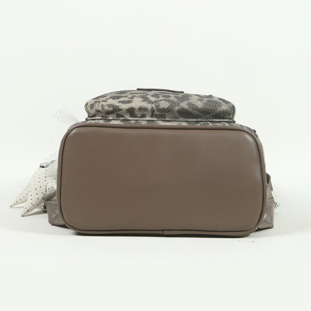 leopard print backpack　レオパードデザインバックパック　J1950