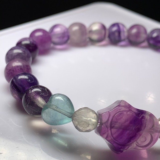 D12ペンギンフローライトデザインブレスレット