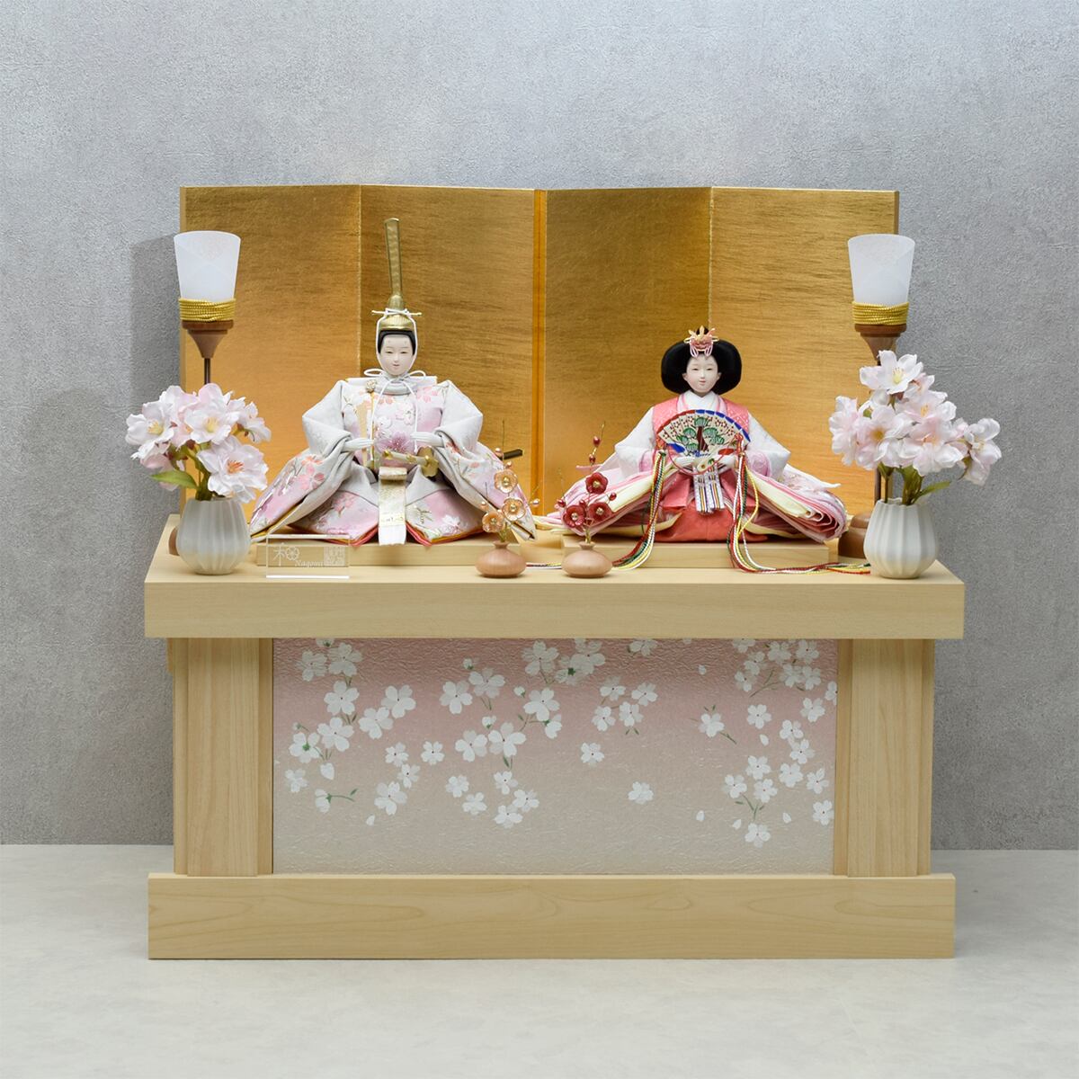 雛人形 親王飾り 伏見桜 収納上手 モダン おしゃれ かわいい コンパクト Suzutame Onlineshop Vogue 雛人形 親王飾り 伏見桜 収納上手 モダン おしゃれ かわいい コンパクト Suzutame Onlineshop Vogue