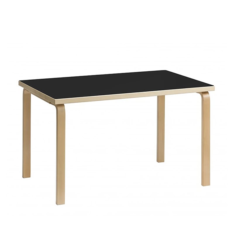 81B テーブル（120×75）ブラック リノリウム［ アルテック ］ | REAL