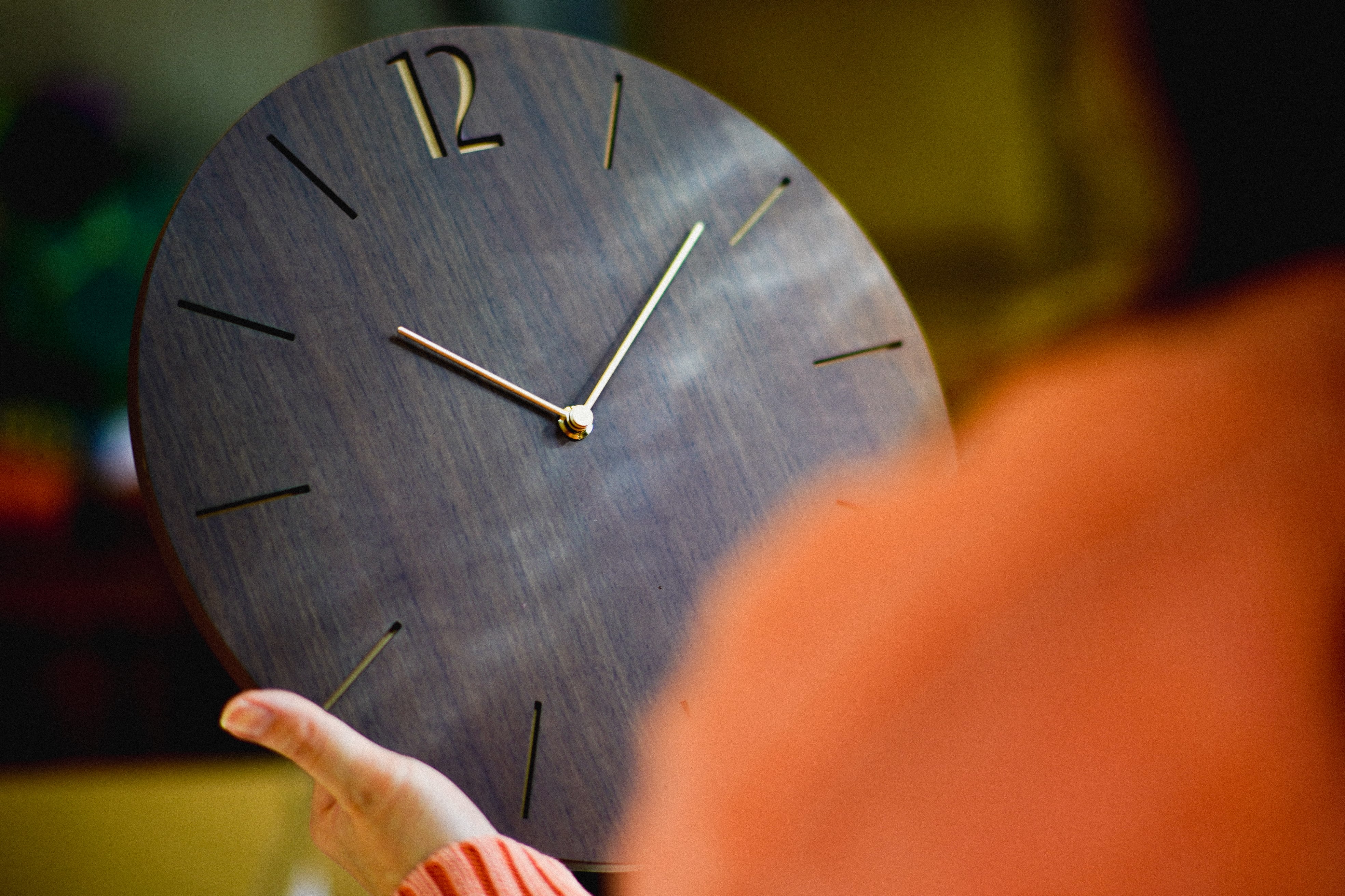 電波時計 PROUD CLOCK WALNUT | シャンブル【CHAMBRE】byインターゼロ