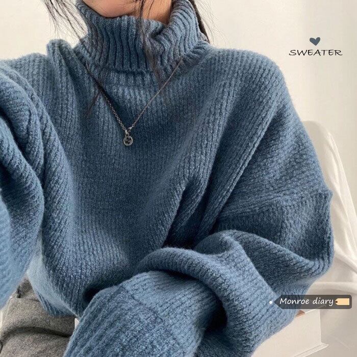 プルオーバー セーター オータムウィンタールーズクロップドトップス 秋物 冬物 モンロー66242595739