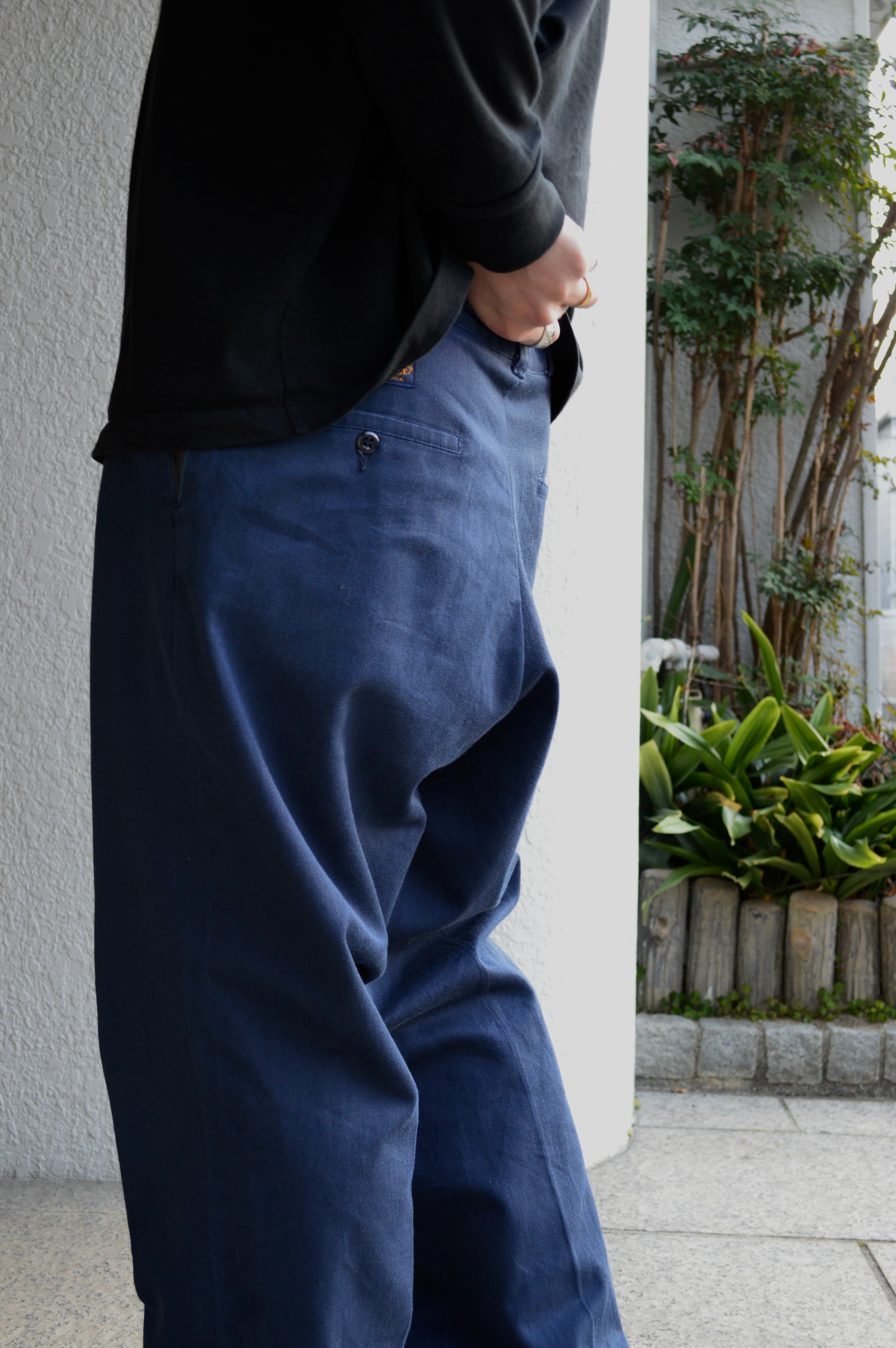 WASHINGTON DEECEE 1980's Work Pants Made in USA SCOVILL ZIPPER