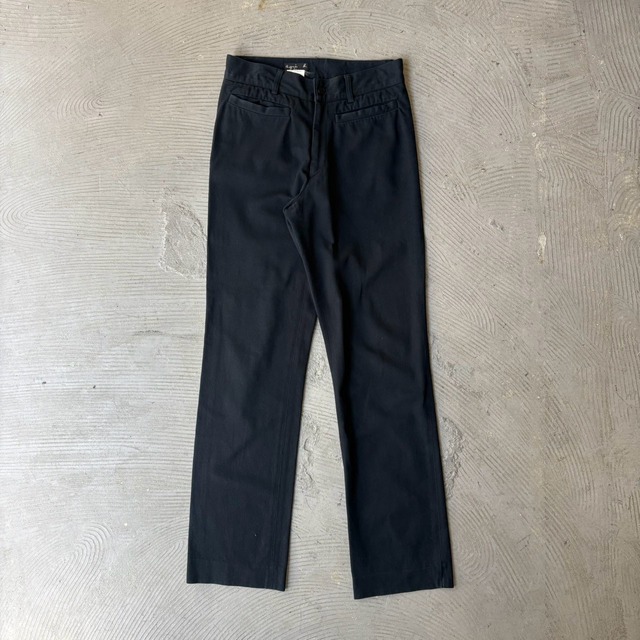 agnes b. / Cotton straight pants
