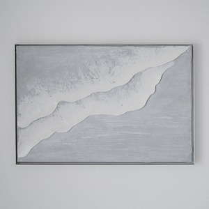 【Beach-growth-】40×60cm シアーグレー