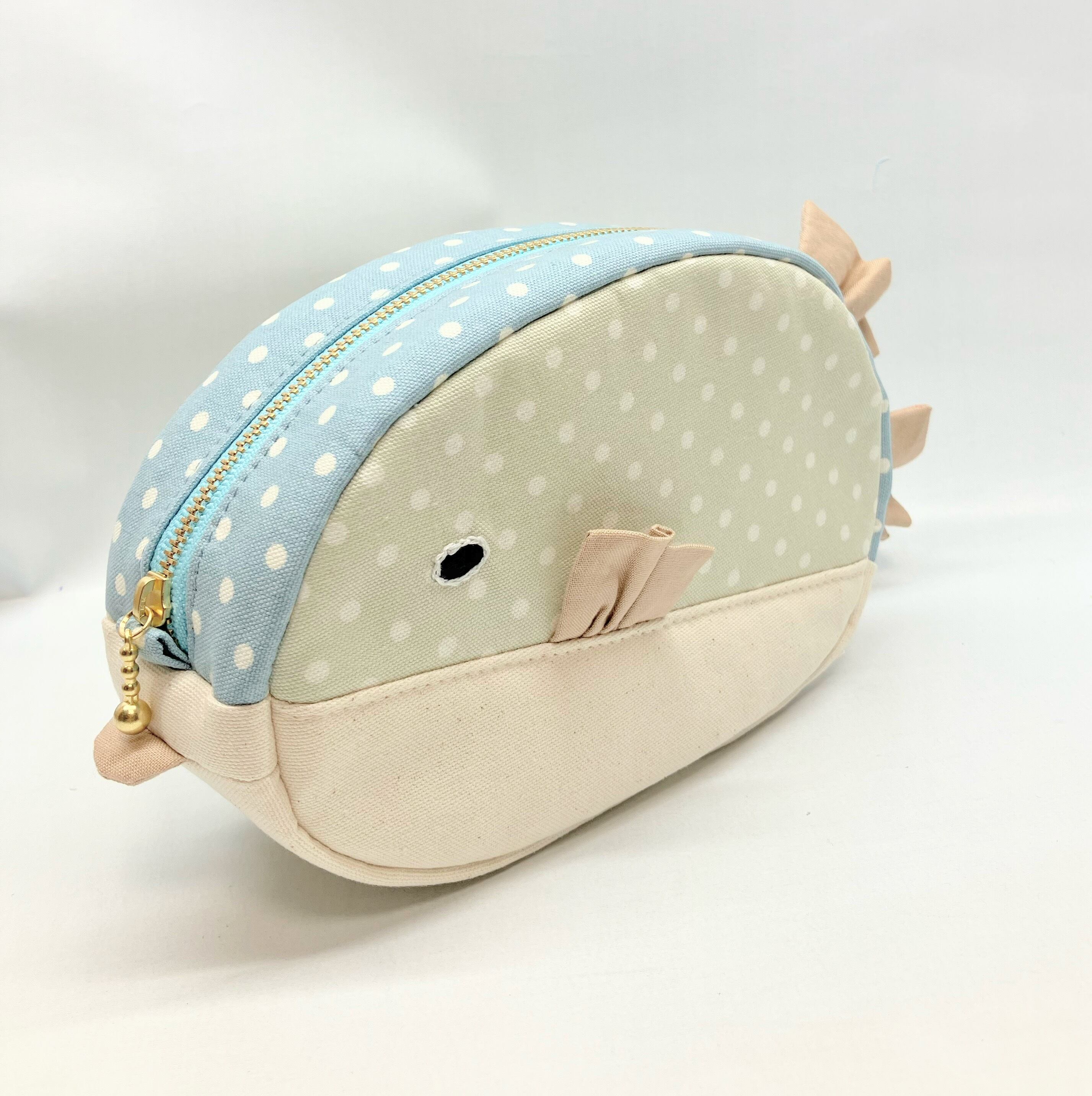 バニティポーチ ブルーハワイ ソーダ｜とりさん工房ーかわいい