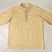 DAKS LONDON ダックス ポケット 長袖 ポロシャツ L/クリーム色 メンズ ゴルフ