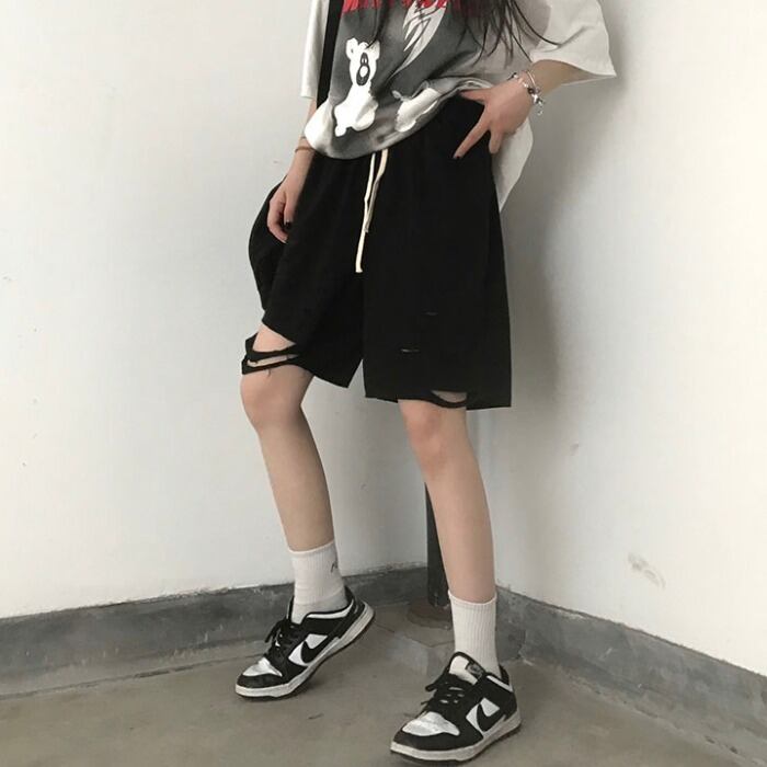 ダークサマールーズパンツ スタイルショーツ カジュアル かわいい 夏物 ブルマー ケッペル55677877321